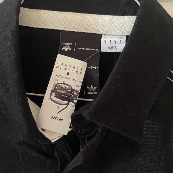 Designer Alexander Wang Adidas Collaboration Velour Mix Polo New with Tags - Picture 5 of 8